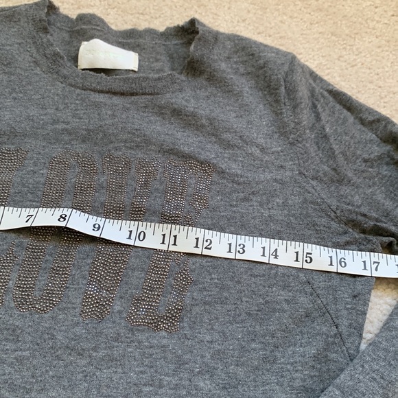 ZADIG & VOLTAIRE “LOVE” Miss bis embellished cashmere sweater - Picture 5 of 7